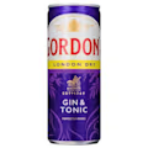 Gordon's gin and tonic