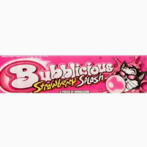 Bubblicious Bubblegum Strawberry Splash