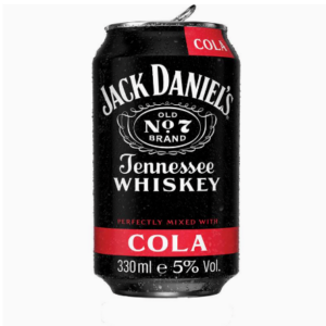 Jack Daniels and Cola (33cl)